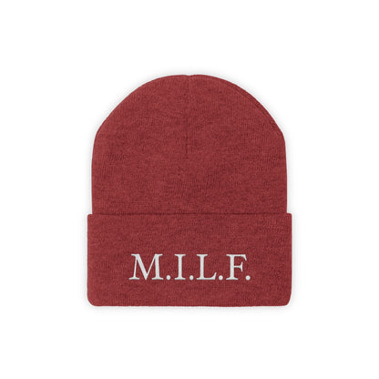 Women's "M.I.L.F." Knit Beanie