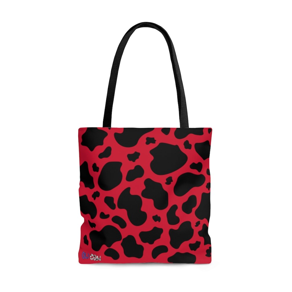 Cow Print Tote Bag
