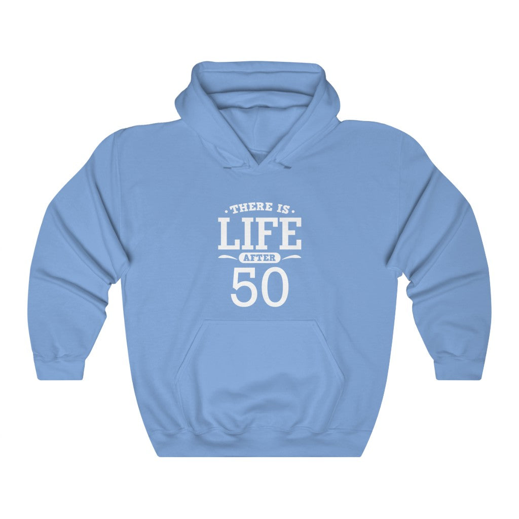 "There Is Life After 50"  Heavy Blend™ Hoodie Sweatshirt (Unisex)