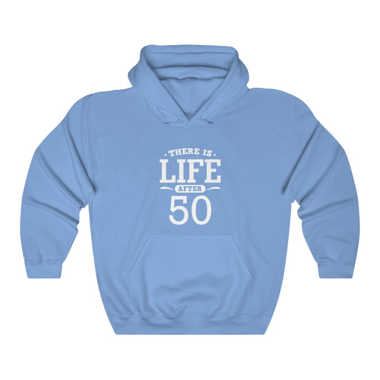 "There Is Life After 50"  Heavy Blend™ Hoodie Sweatshirt (Unisex)