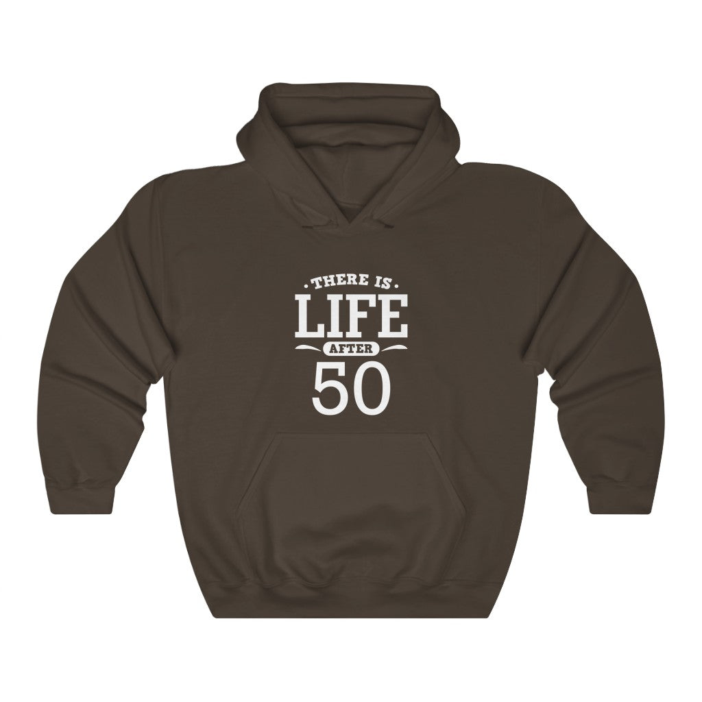 "There Is Life After 50"  Heavy Blend™ Hoodie Sweatshirt (Unisex)