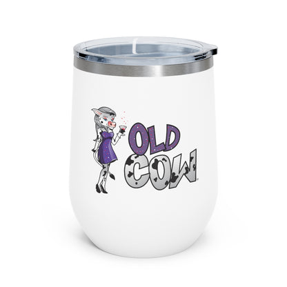 Old Cow 12oz Insulated Wine Tumbler (Featuring The Old Cow)