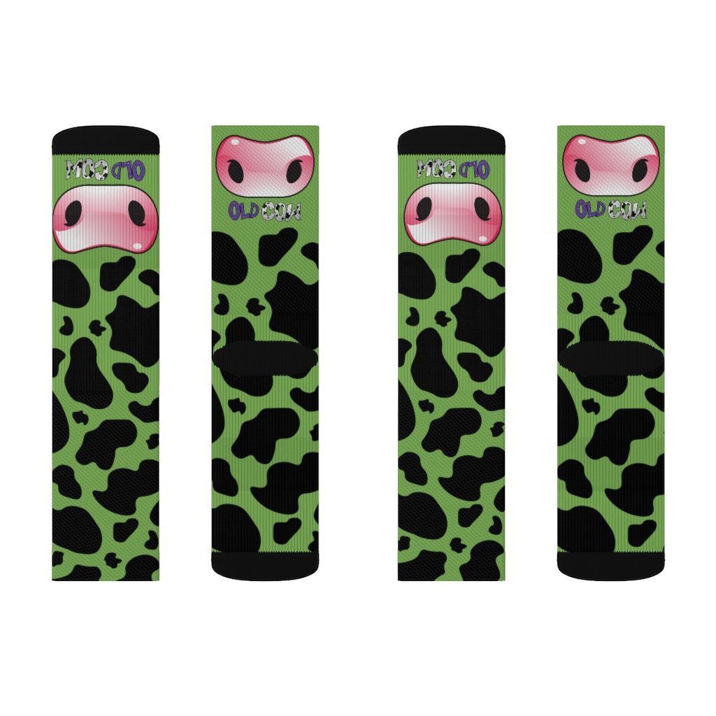 Cow Nose Tube Socks (Women's)