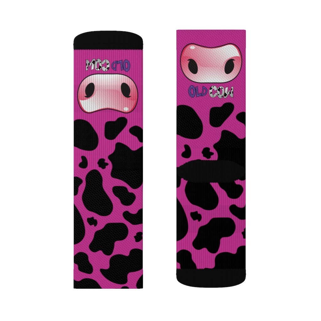 Cow Nose Tube Socks (Women's)