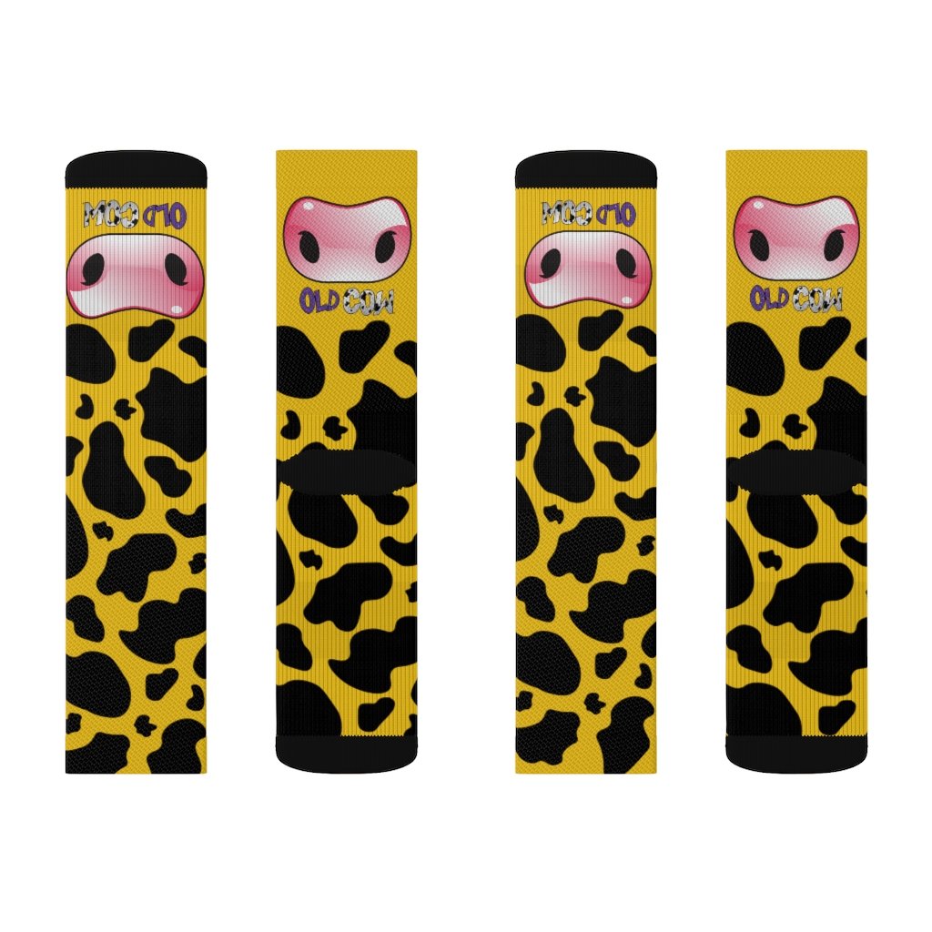 Cow Nose Tube Socks (Women's)